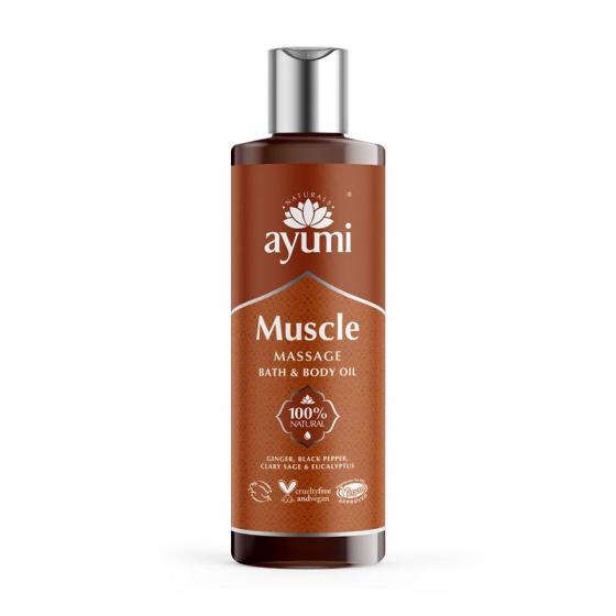 Muscle massage & body oil