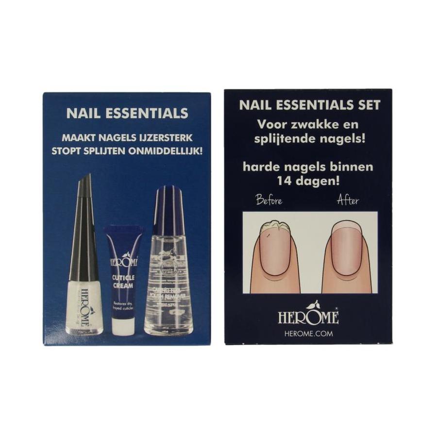 Essentials set voor zwakke en splijtende nagels