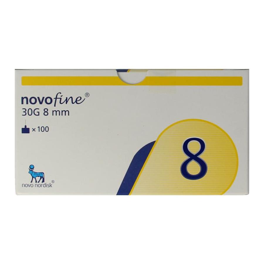 Novofine naalden 0.30 x 8 mm 30 gram