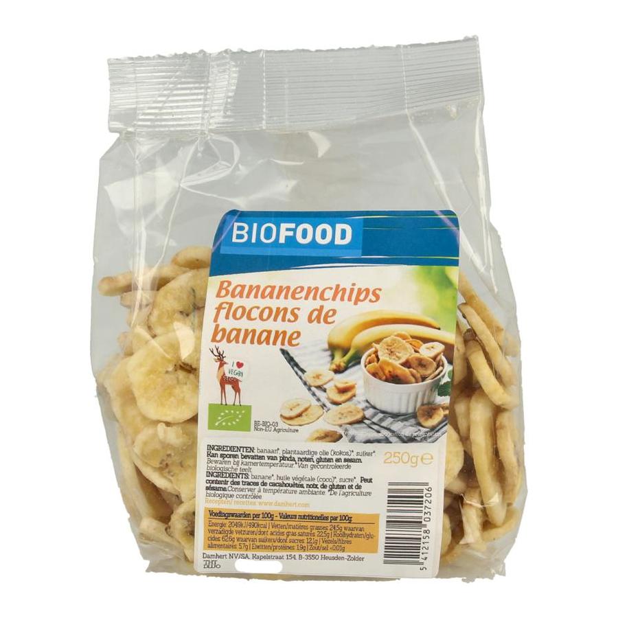 Bananenchips bio