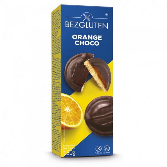 Orange choco biscuits glutenvrij