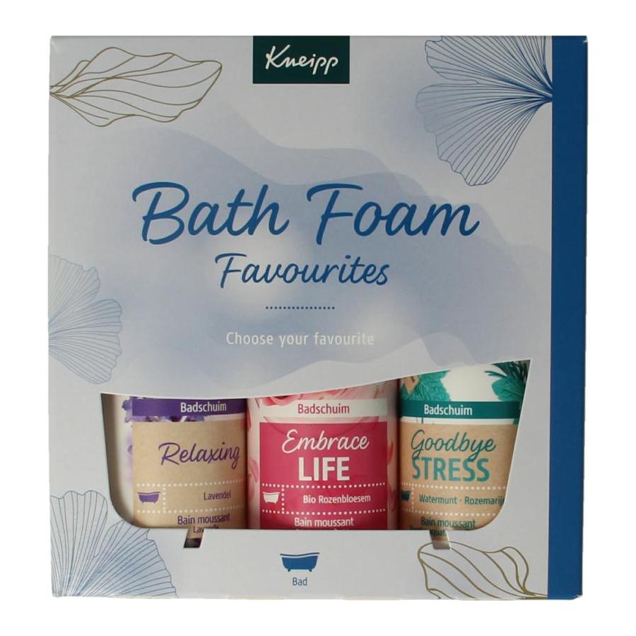 Geschenkset bath foam favourite