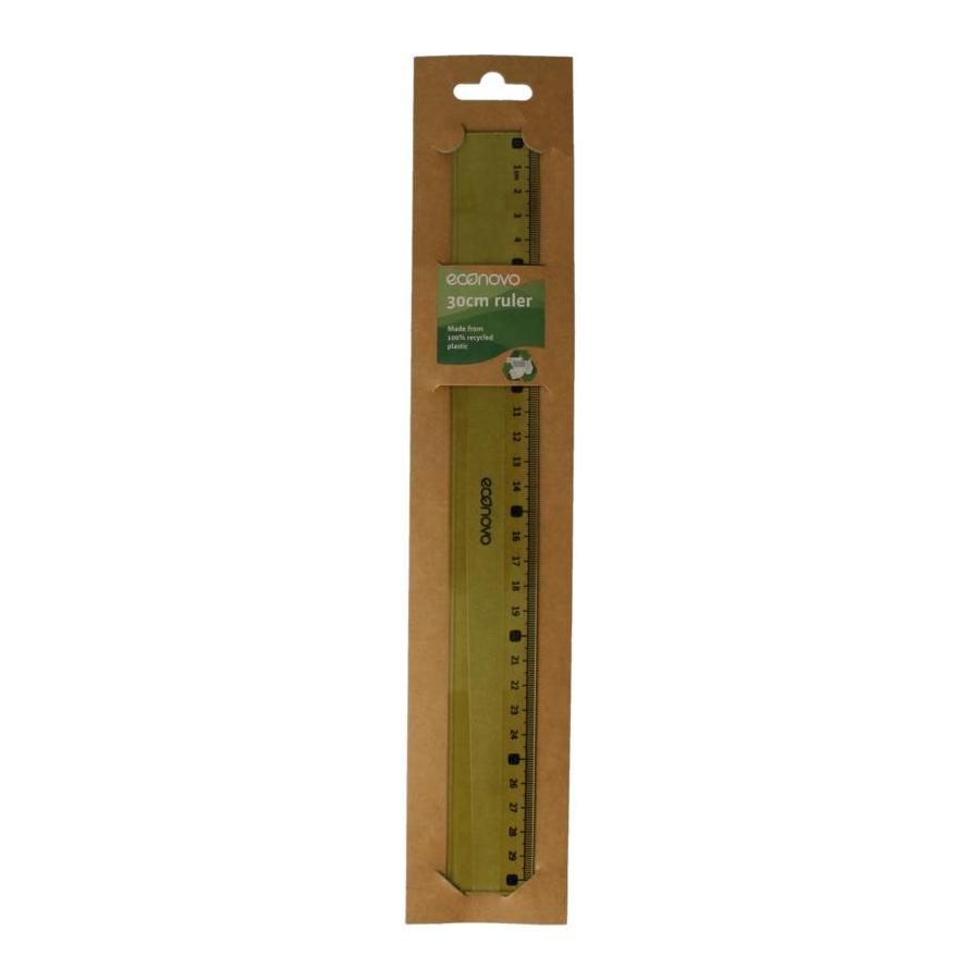Liniaal 30cm groen