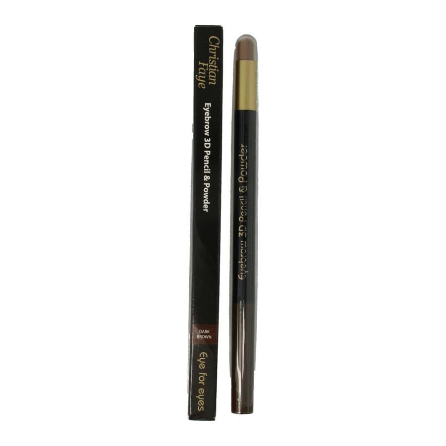 Eyebrow 3D pencil & powder dark brown