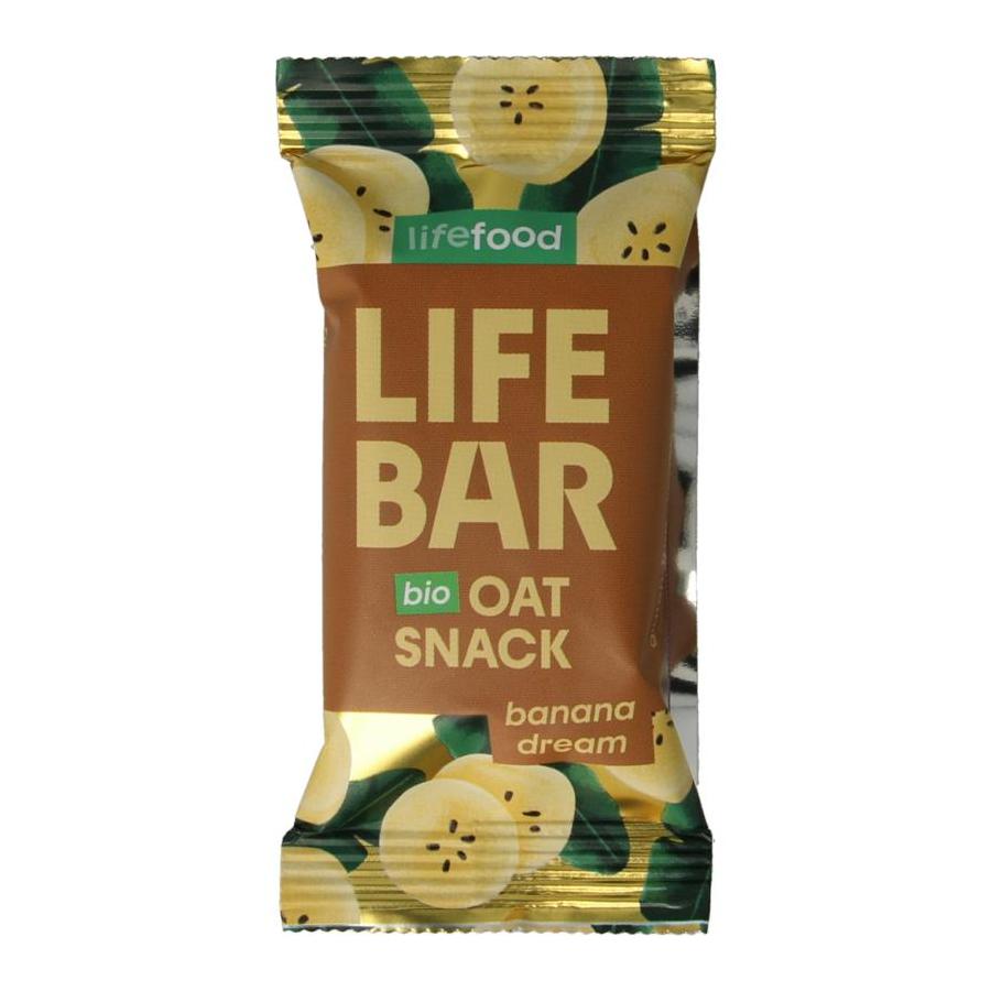 Lifebar oatsnack banana dream bio