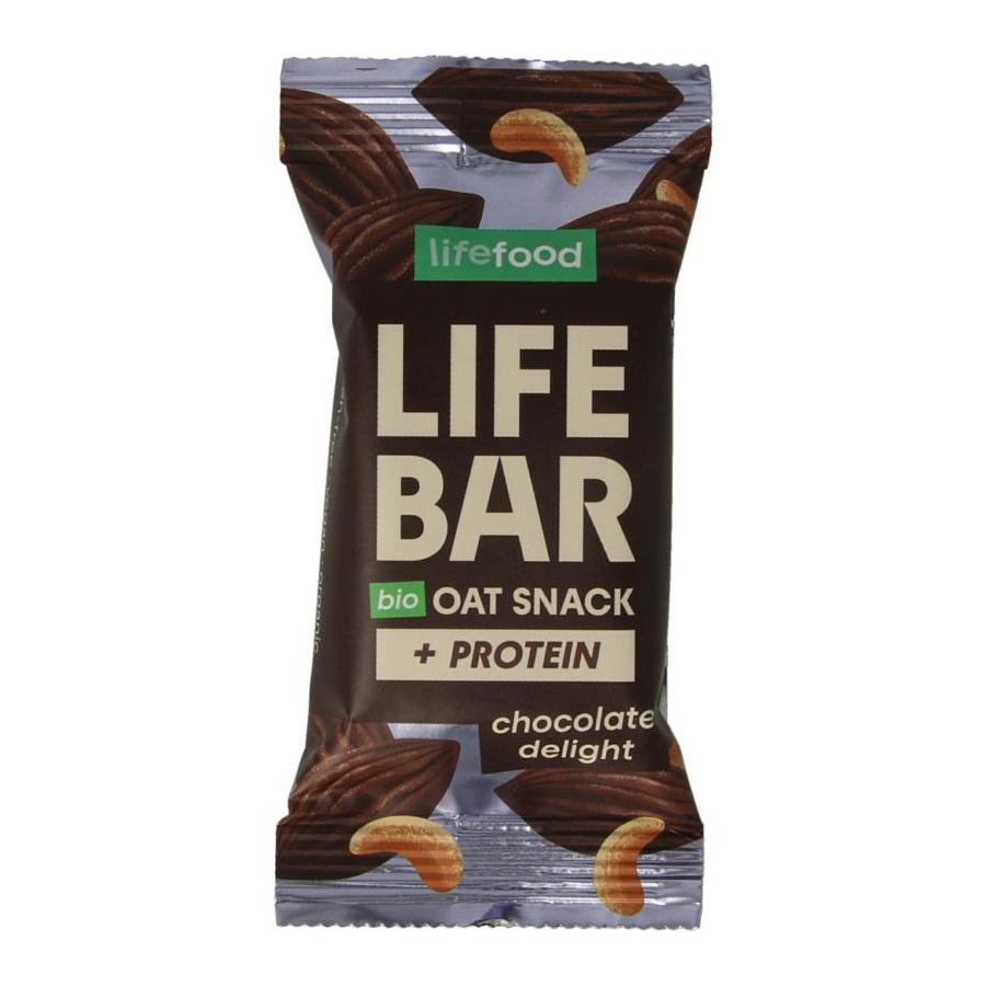 Lifebar oatsnack proteine chocolate delight bio