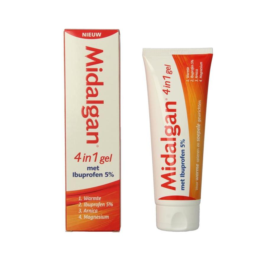 4 in 1 gel + 5% ibuprofen