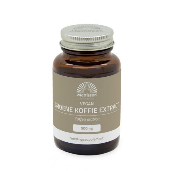 Groene koffiebonen extract 500mg