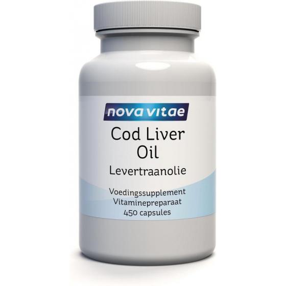 Levertraanolie capsules