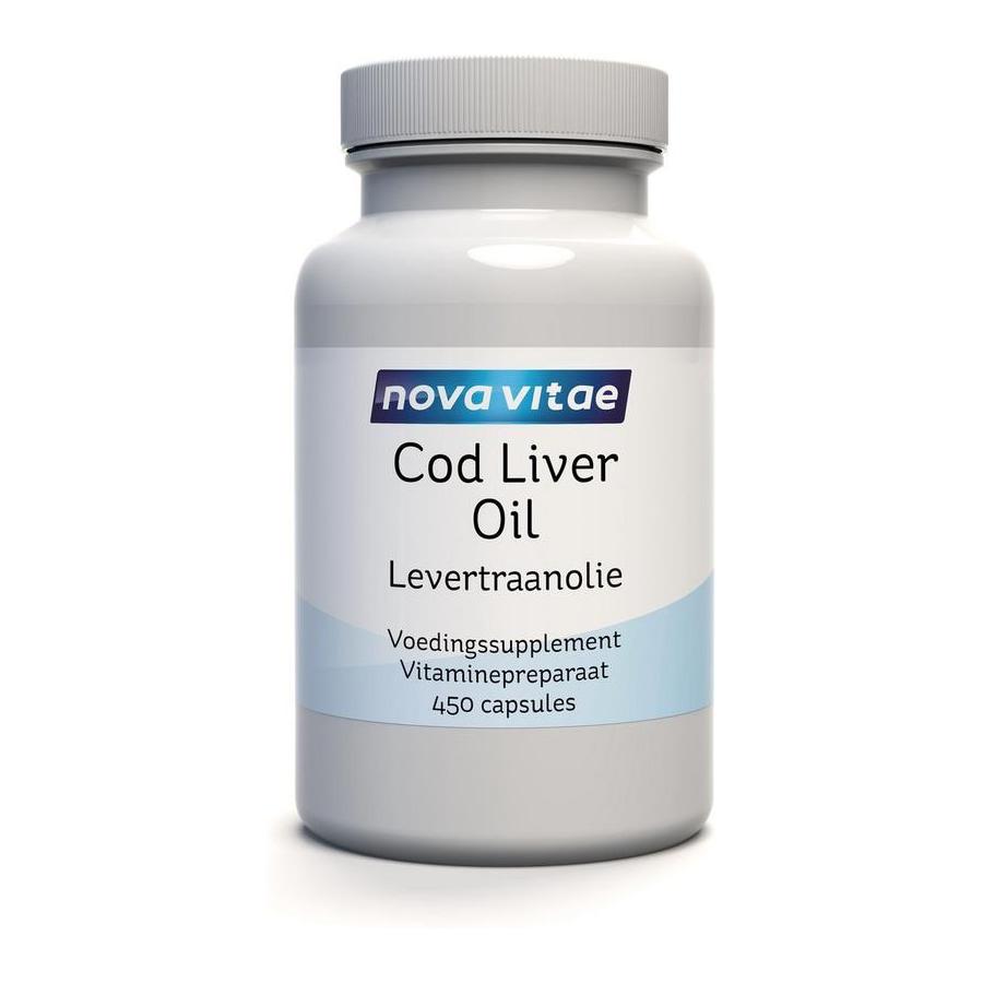 Levertraanolie capsules