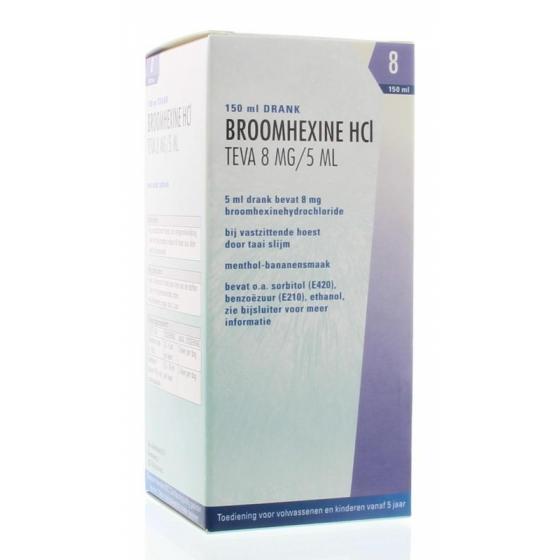 Broomhexine HCL 8mg / 5ml