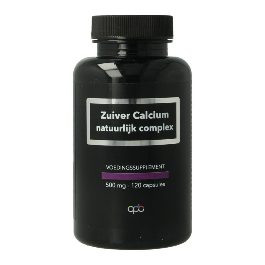 Zuiver calcium natuurlijk complex 550mg