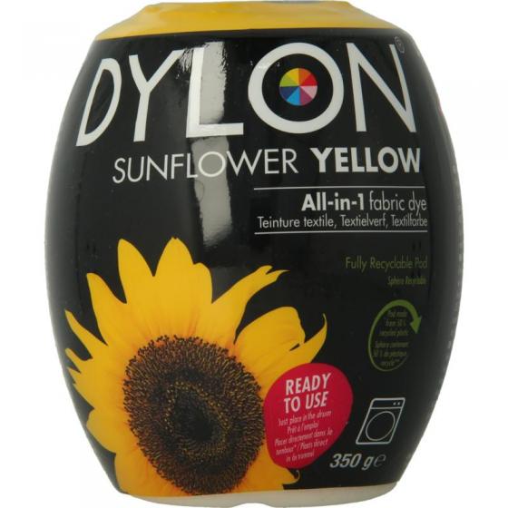 Pod sunflower yellow