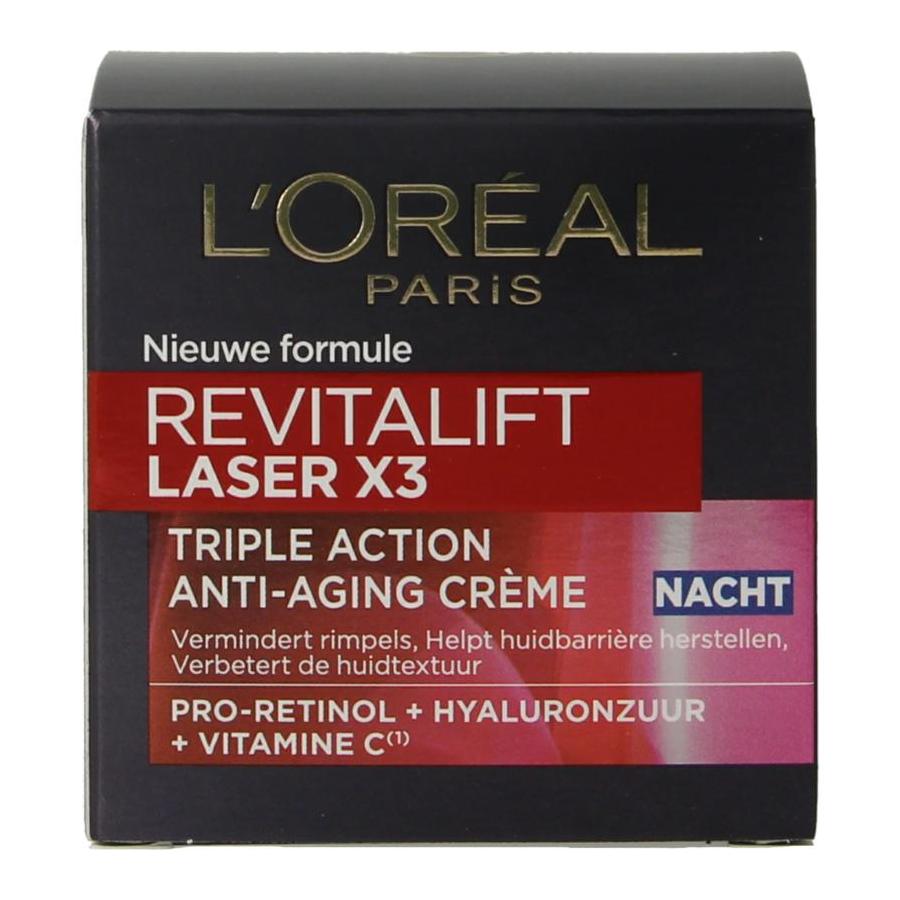 Revitalift laser X3 nachtcreme