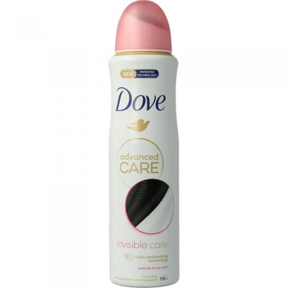 Deodorant spray invisible care