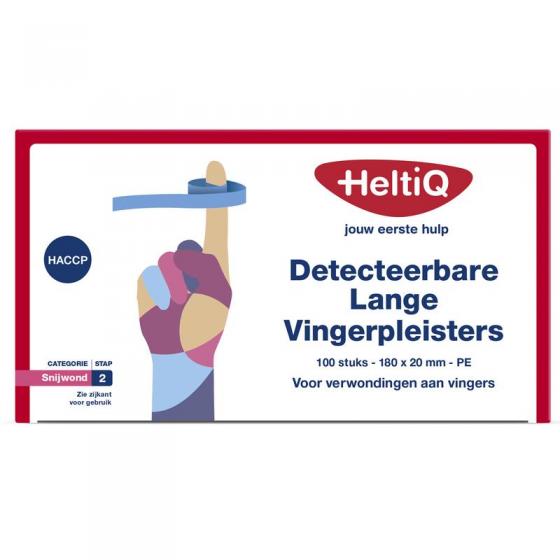 Detect vingerpleister lang PE 180 x 20mm