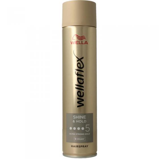 Shiny hold hairspray ultra strong