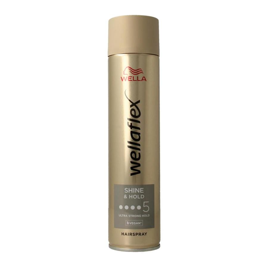 Shiny hold hairspray ultra strong