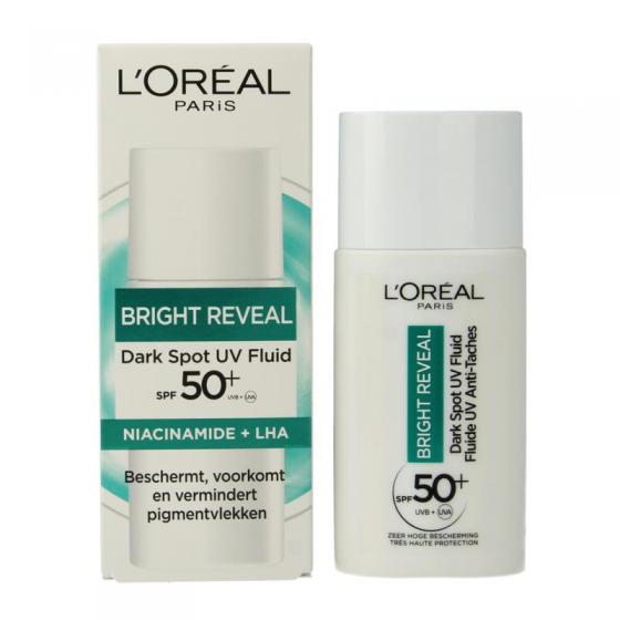 Bright reveal dark spot UV fluid SPF50+