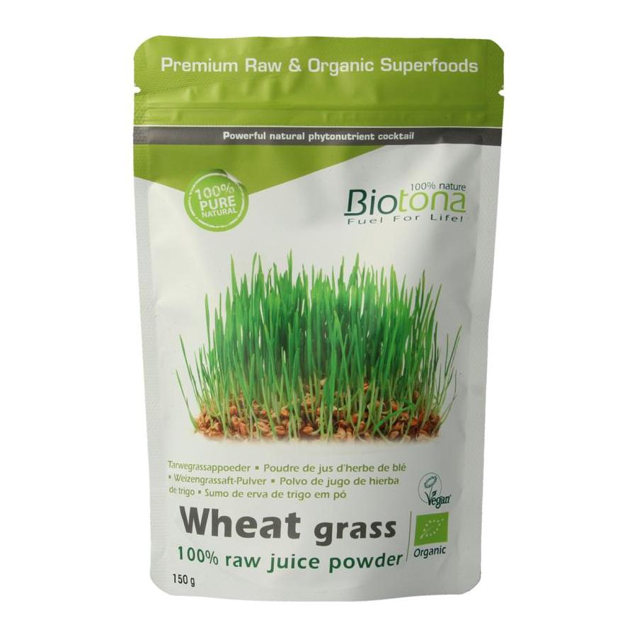 Wheat grass raw bio