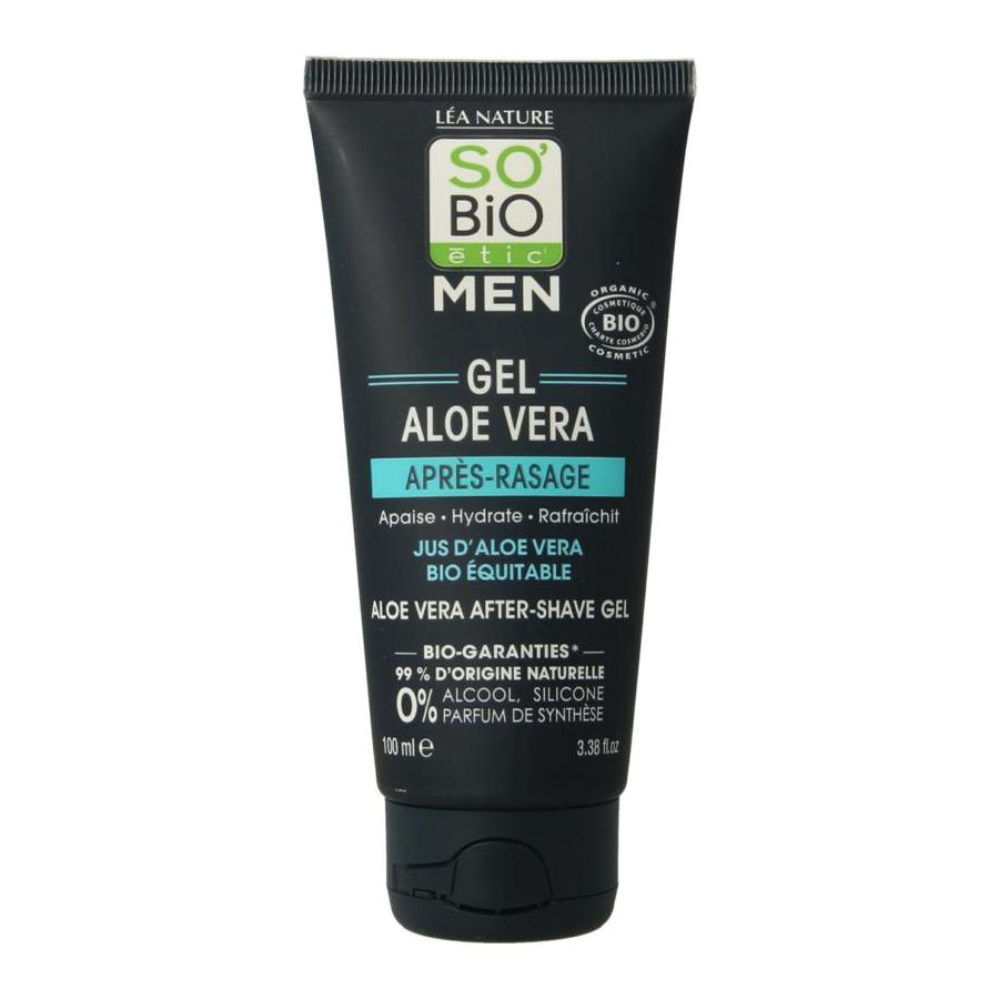For men aftershave gel aloe vera