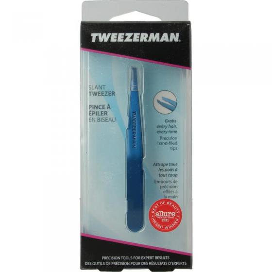 Slant tweezer bell bottom blue