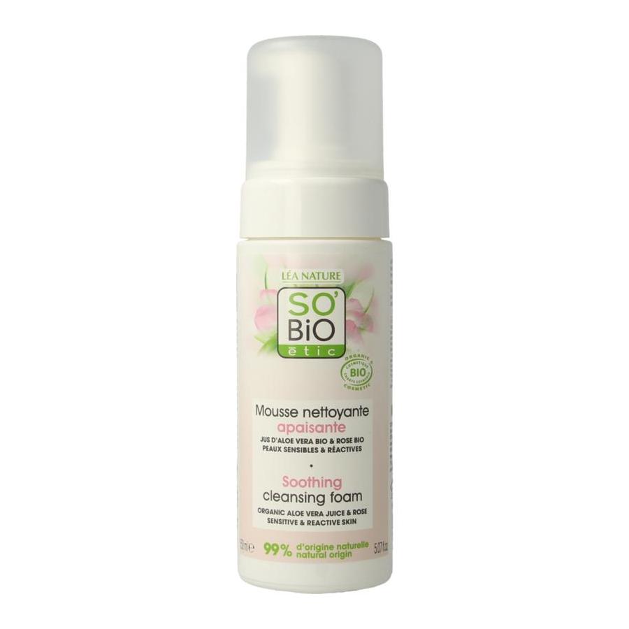 Aloe vera cleansing foam