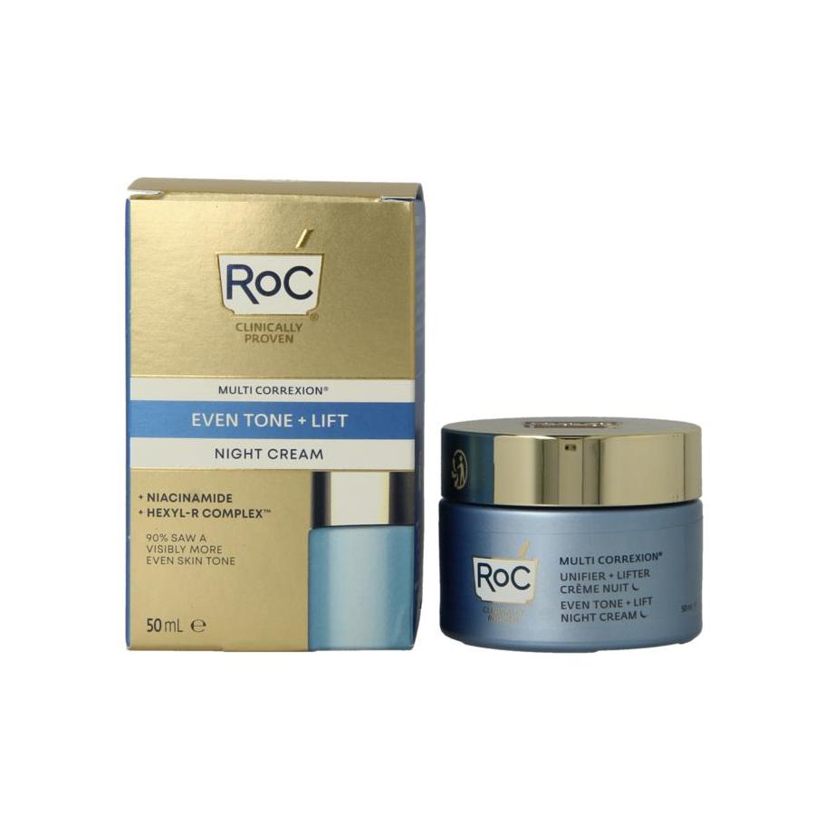 Multi correxion even tone+lift night cream
