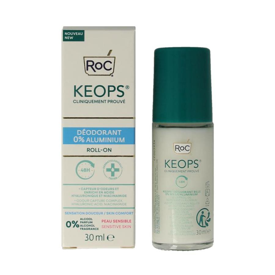 Keops deodorant roll-on 0% aluminium