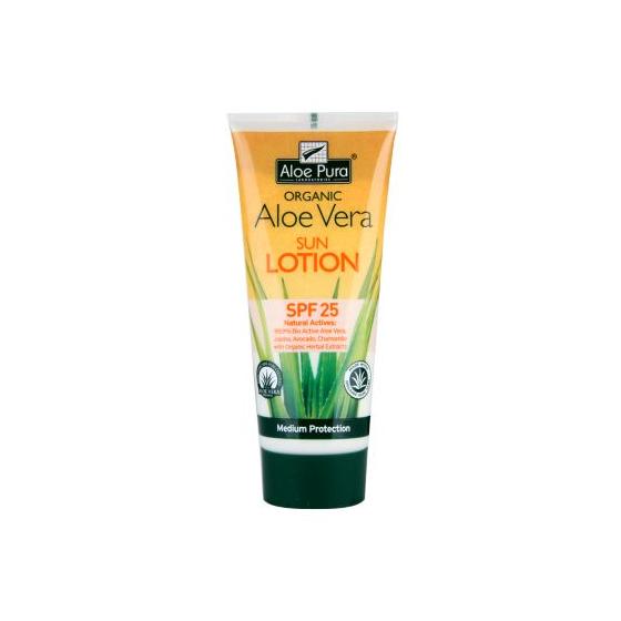 Aloe pura organic aloe vera zonnelotion SPF25