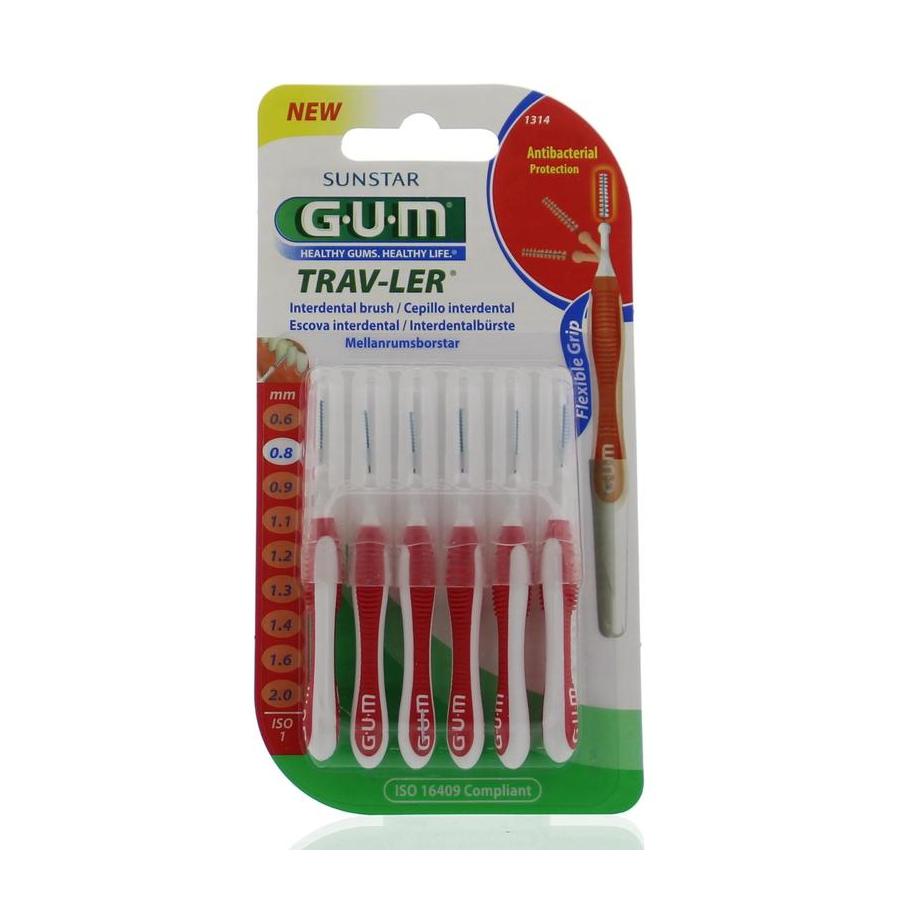 Trav-ler rager 0.8 mm (rood)