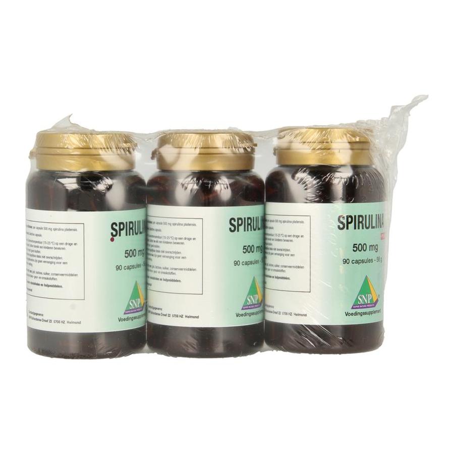 Spirulina 500mg puur aktief 2 + 1