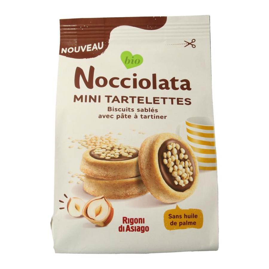 Rigoni Di Asiago nocciolata tartlets bio