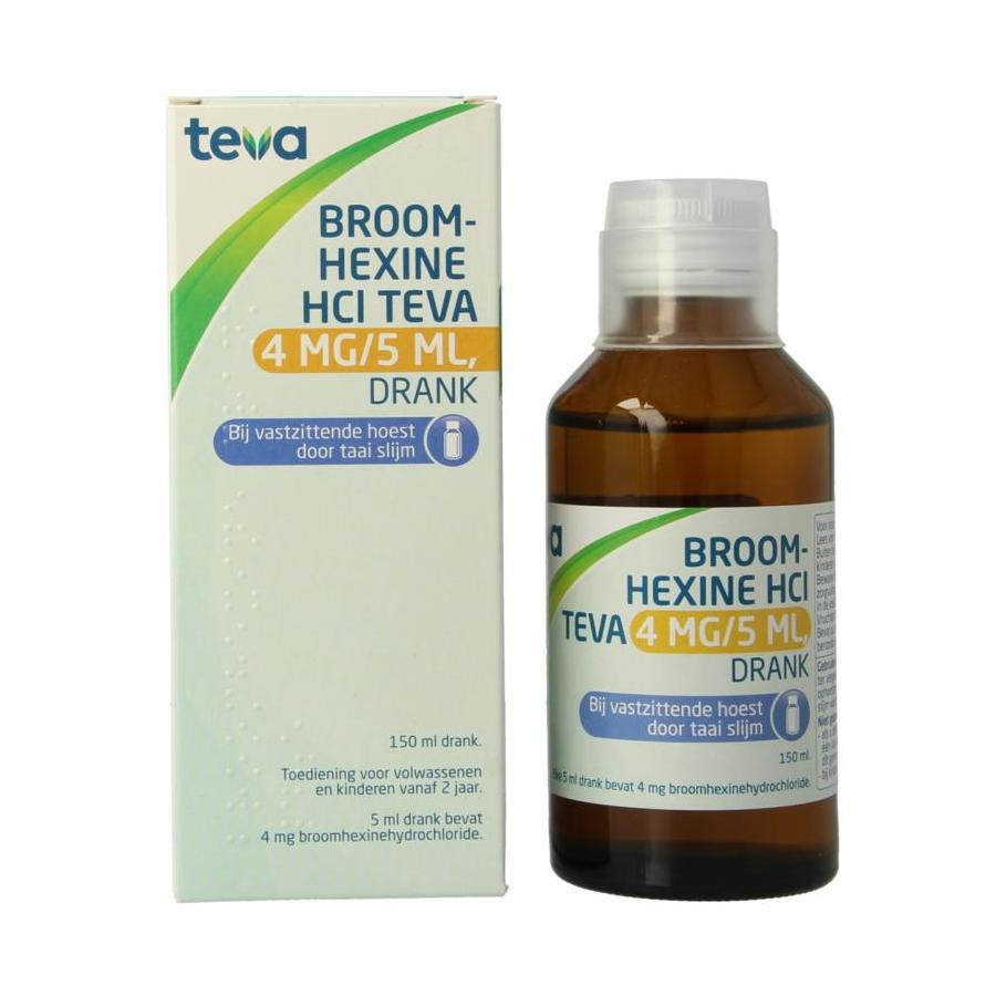 Broomhexine HCL 4mg/ml  0.8 mg
