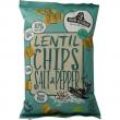 Lentil chips salt & pepper bio