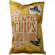 Lentil chips vegan cheese bio