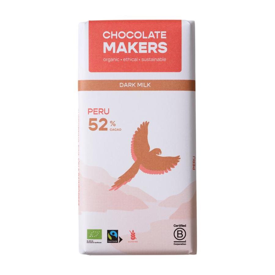 Awajun 52% donkere melk fairtrade bio