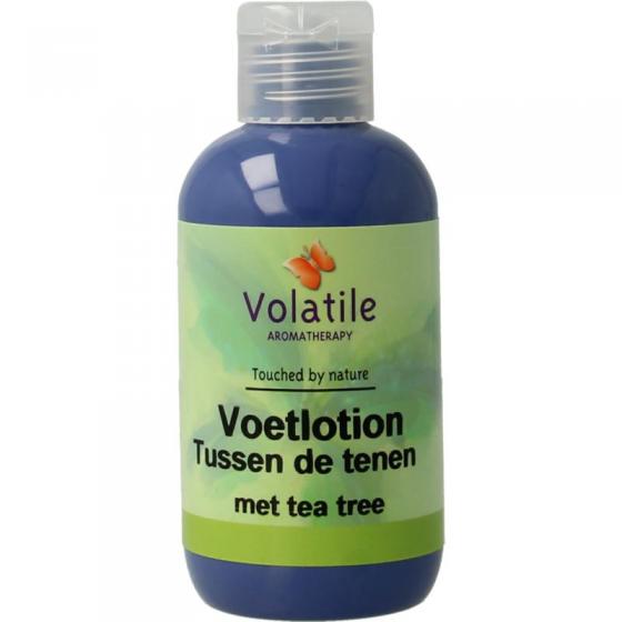 Voetenlotion tussen de tenen
