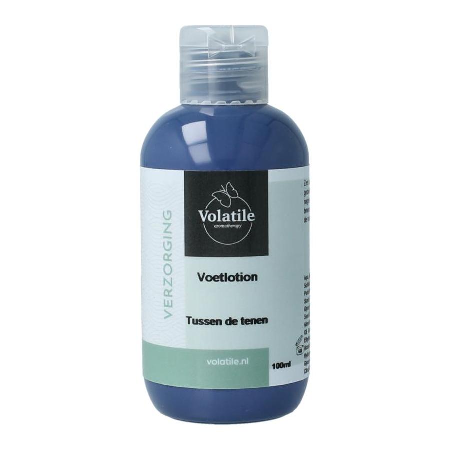 Voetenlotion tussen de tenen