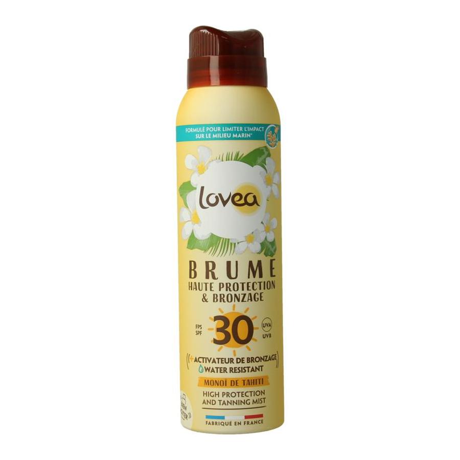 Lovea high prot & tanning mist spf30