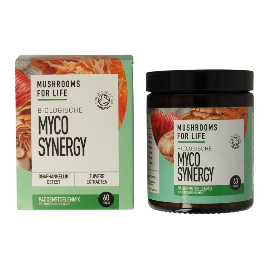 Mushrooms F Life Myco synergy poeder bio