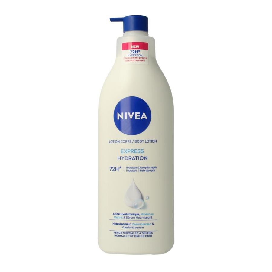 Nivea Express bodylotion met pomp