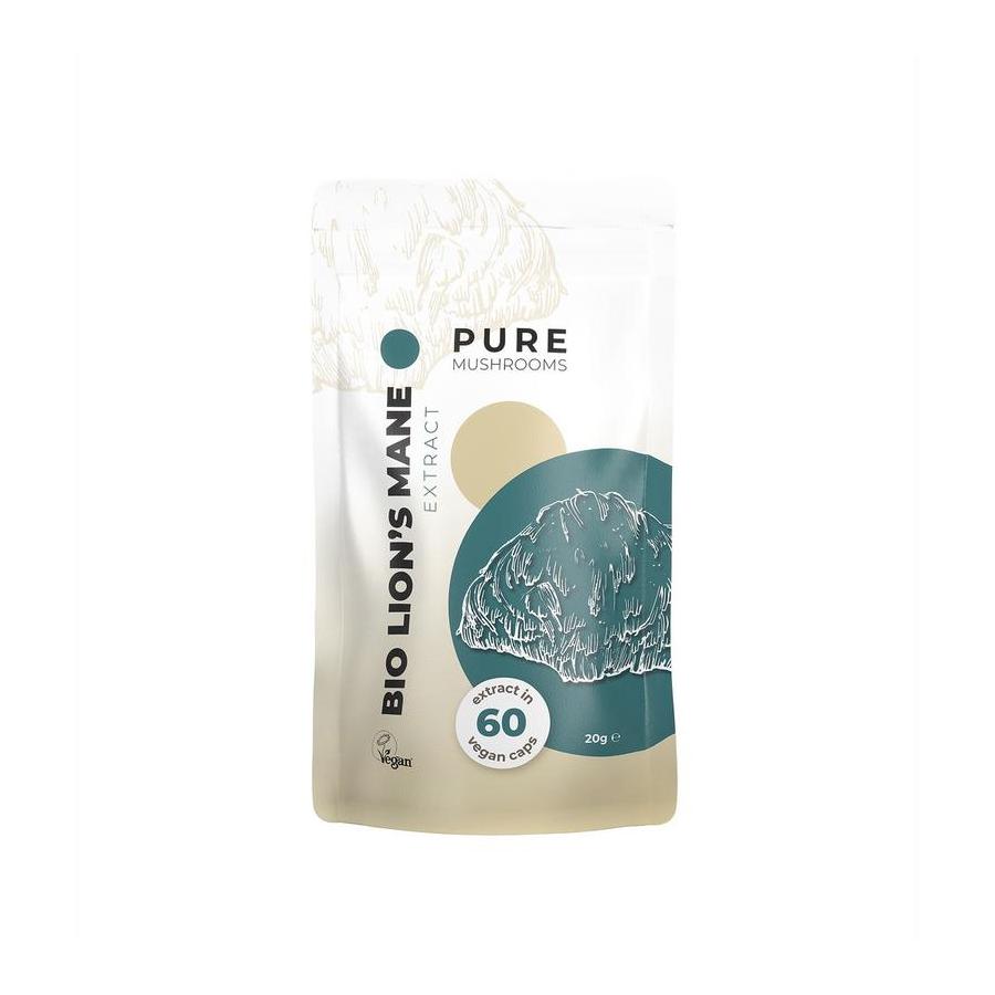 Pure Mushrooms Lion's mane paddenstoelen extract bio