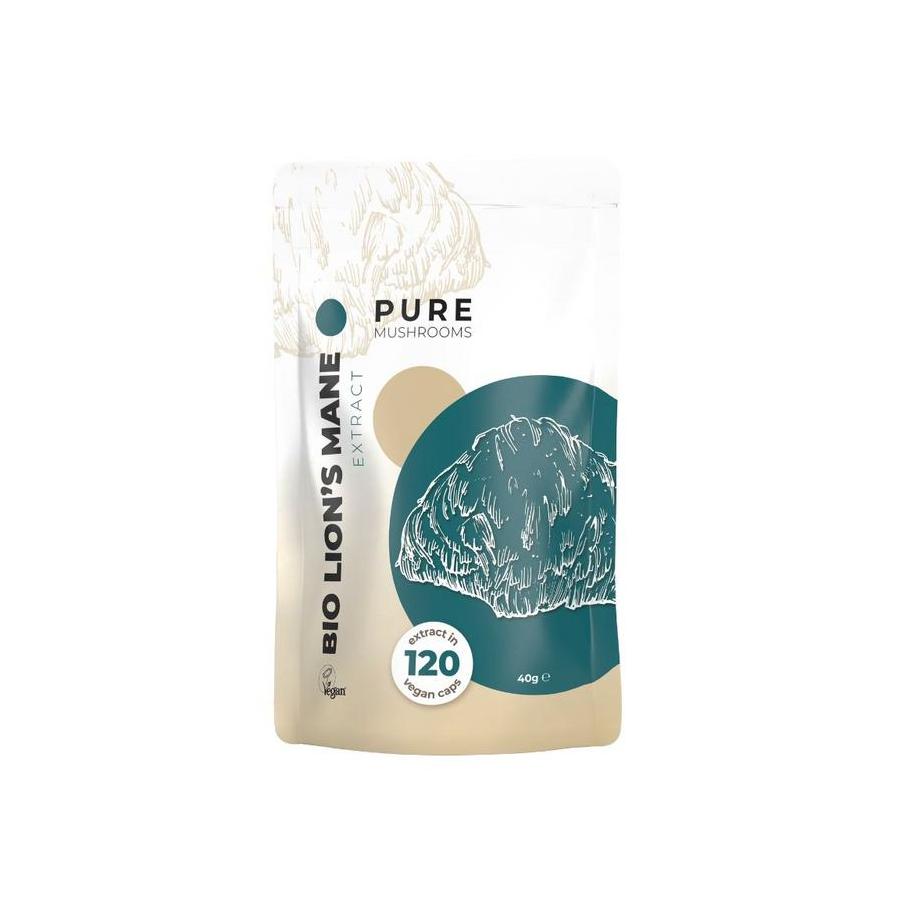 Pure Mushrooms Lion's mane paddenstoelen extract bio