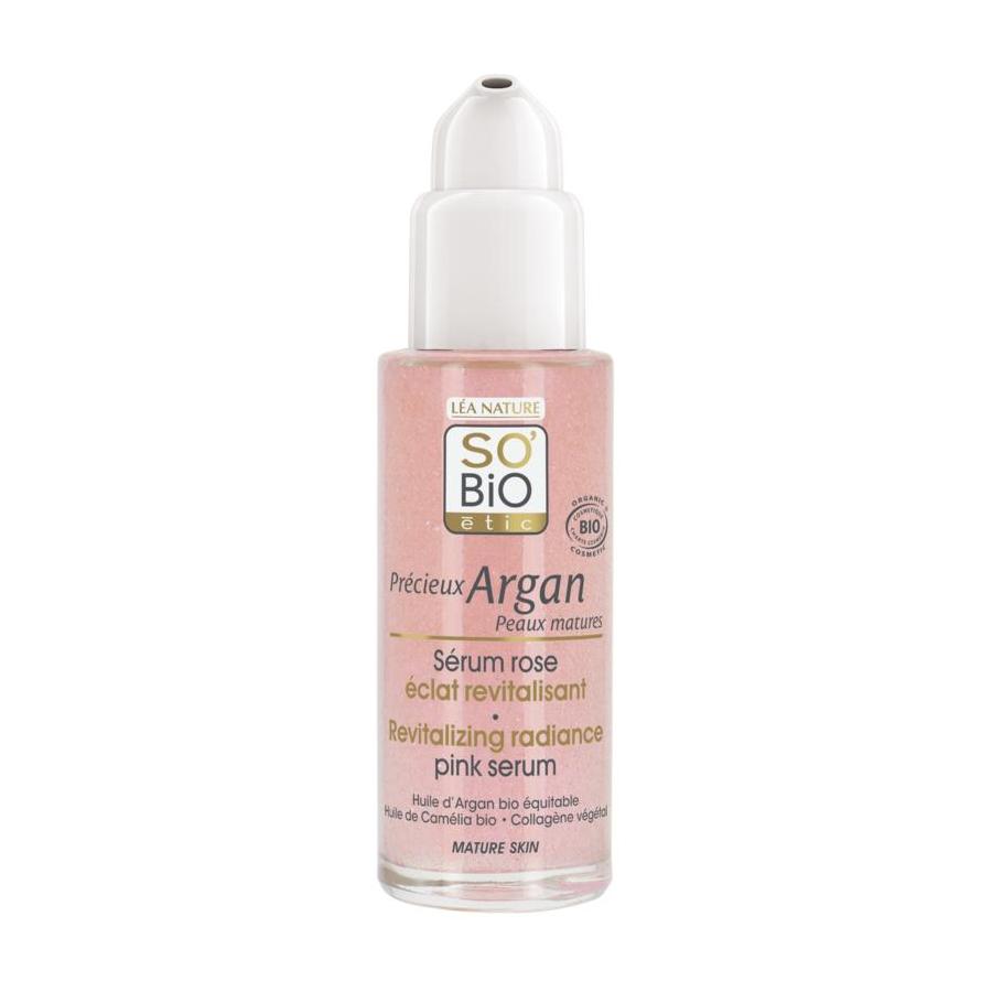 So Bio Etic Revitalizing radiance serum pink