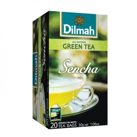 Sencha green tea selection