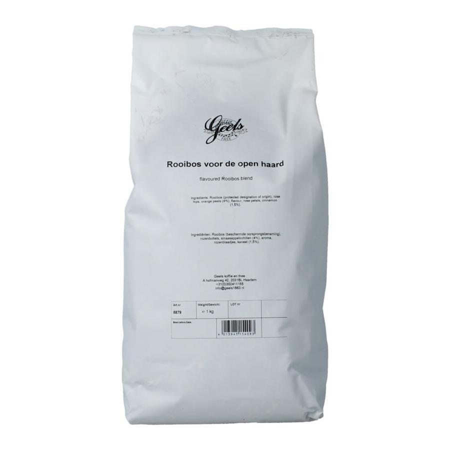 Geels rooibos voor de open haard