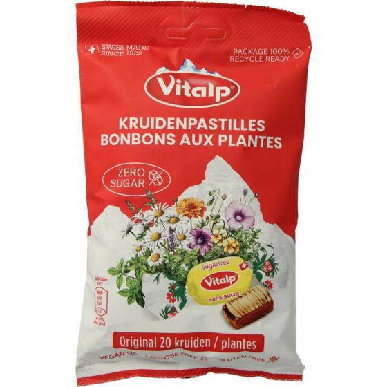 Vitalp 20 Kruiden en honing suikervrij