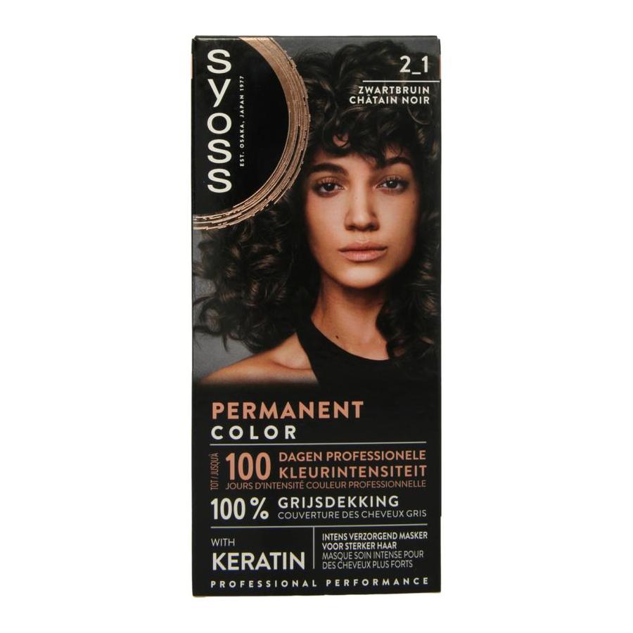 Syoss Syoss colors bas 2-1 zwart bru