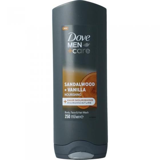 Dove Showergel men sandalwood & vanilla